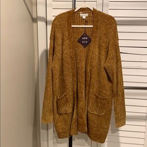 Target Open Layering Cardigan - Size 2X (NWT)